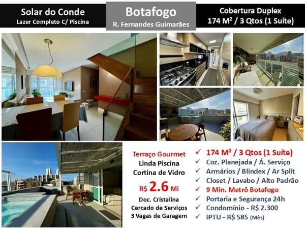 Cob Botafogo Fernandes Guimaraes Solar do Conde 174M²