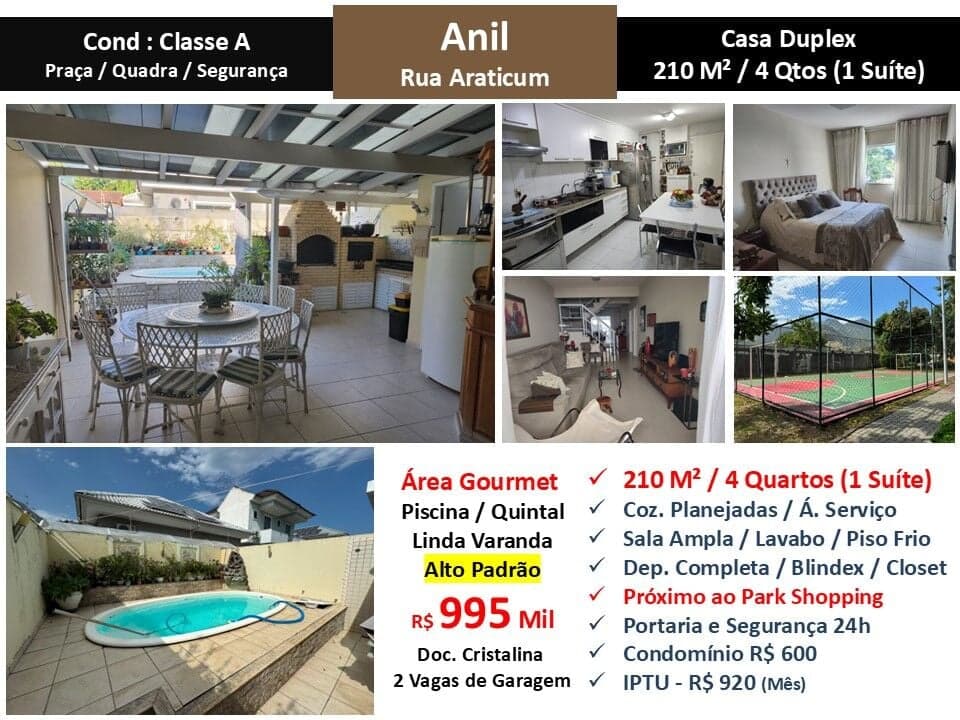 Casa JPA Anil Araticum Classe A 210M²