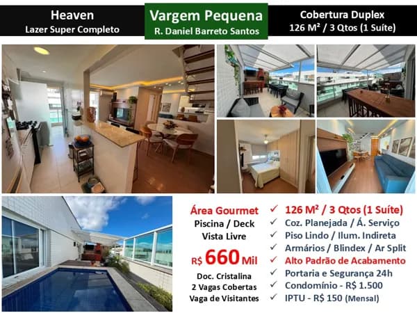 Cob Vargem Pequena Heaven 126M²