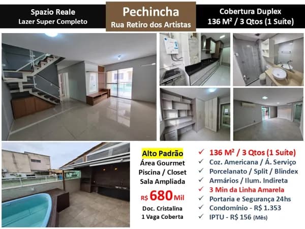 Cob JPA Pechincha Spazio Reale 136M² 2