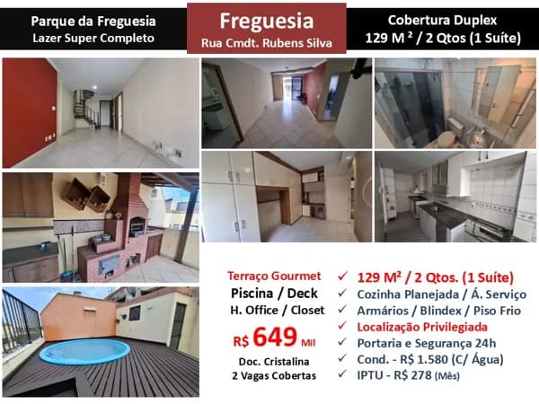 Cob JPA Freguesia Rubens Silva Parque da Freguesia 129M²