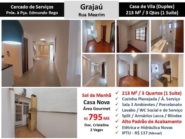 Casa Grajaú Mearim 213M²