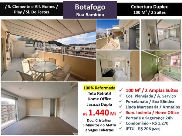 Cob Botafogo Bambina 100M²