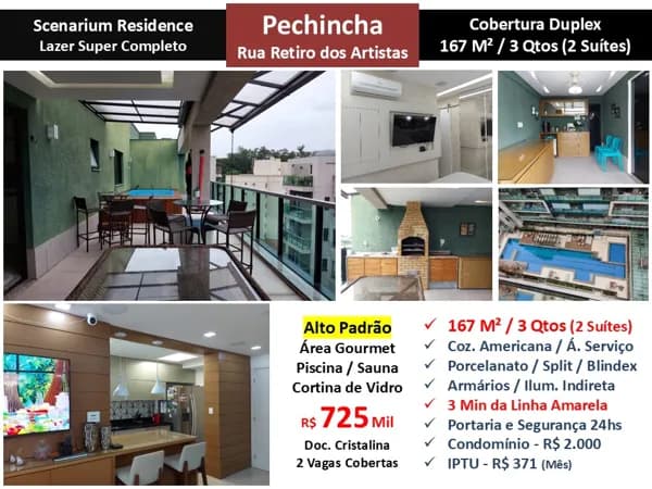 Cob JPA Pechincha Scenarium Residence 167M²