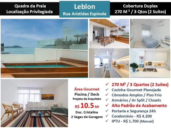 Cob Leblon Aristídes Espínola 270M²