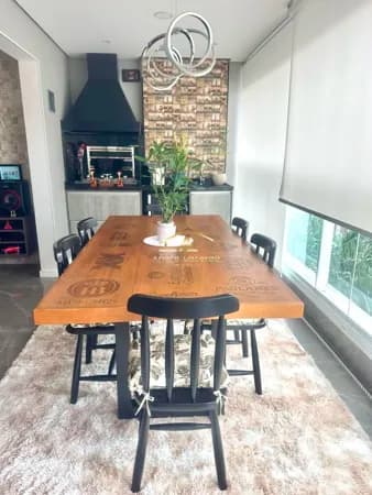 Lindo Apartamento - Tatuapé/SP - Varanda Gourmet