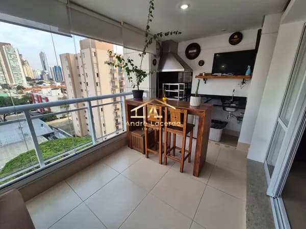 Apartamento - Tatuapé/SP - Varanda Gourmet - 3 vagas.