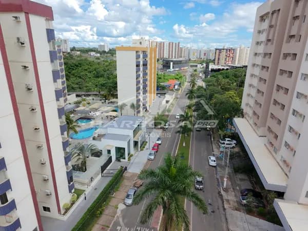 More ao lado do Singapura Shopping em Caldas Novas, apartamento de 3 quartos mobiliado com piscinas para venda