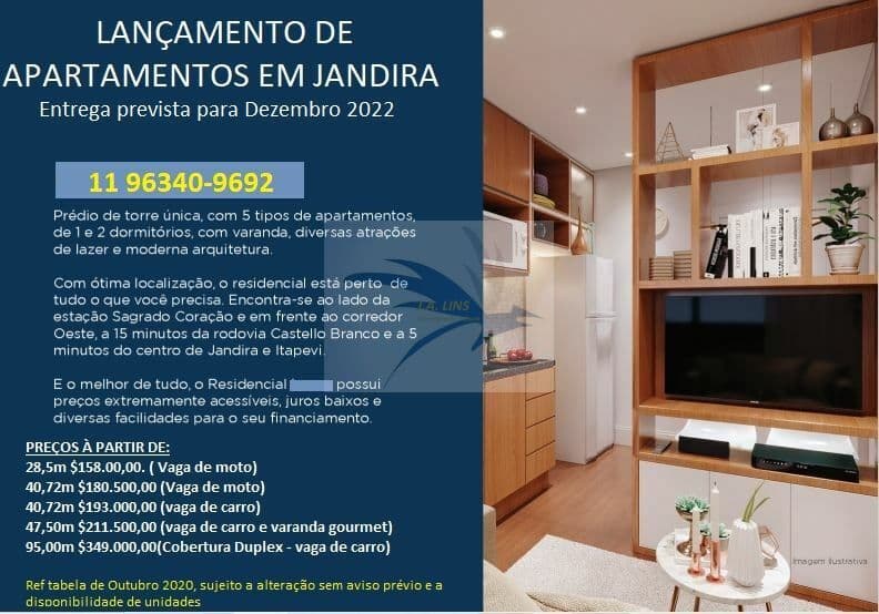 Apartamento em Jandira - Jardim Rosa Emília