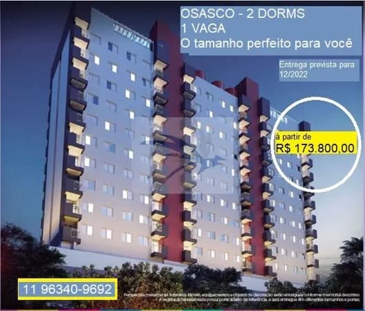 APTOS EM CONSTRUÇÃO - OSASCO