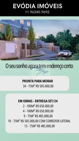 Casas prontas e em construção - condomínio Cotia, SP
