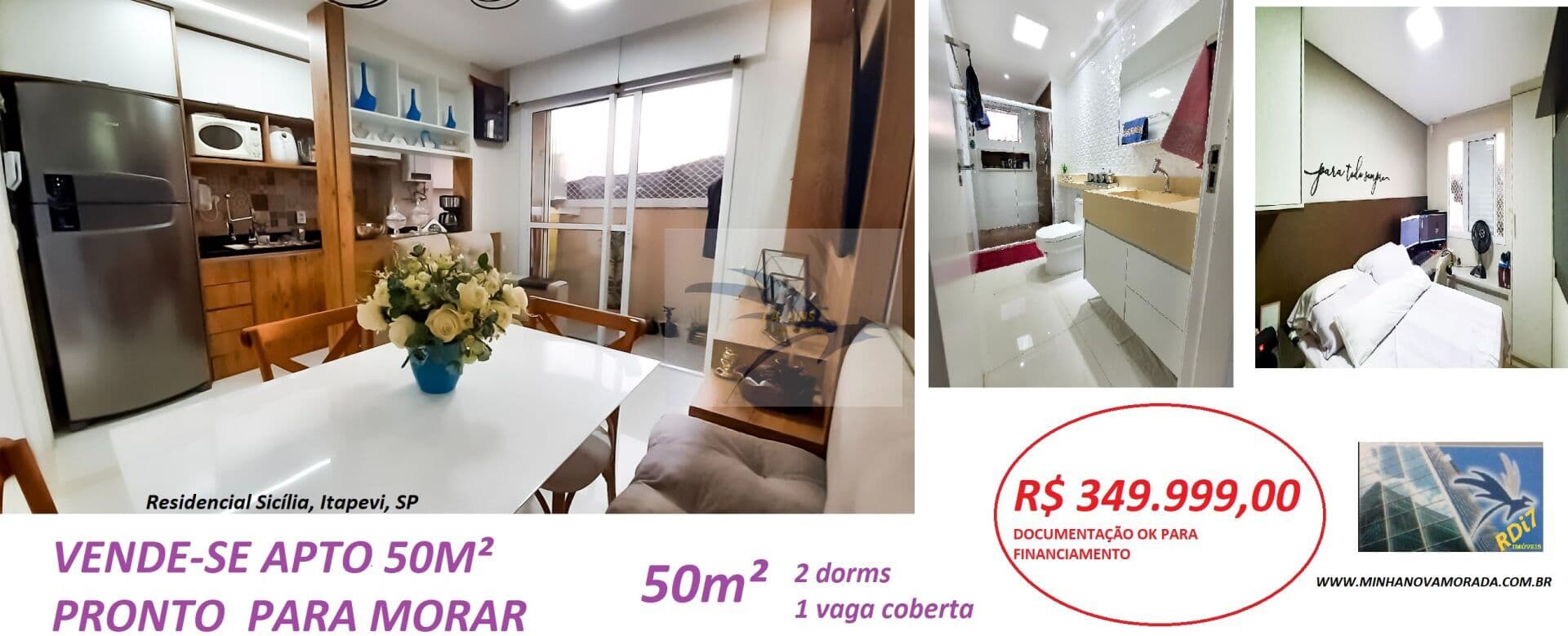 APTO COM 2 DORMS - ITAPEVI, SP