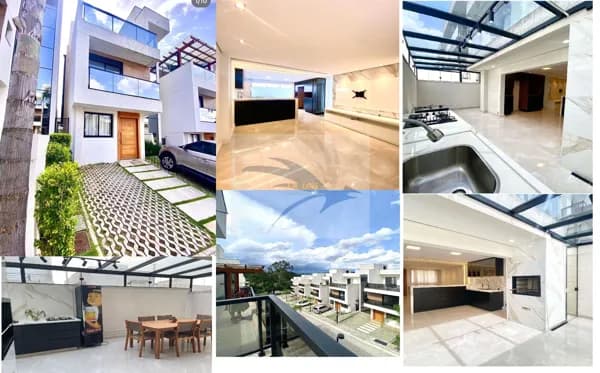 Bela casa triplex com 179m²