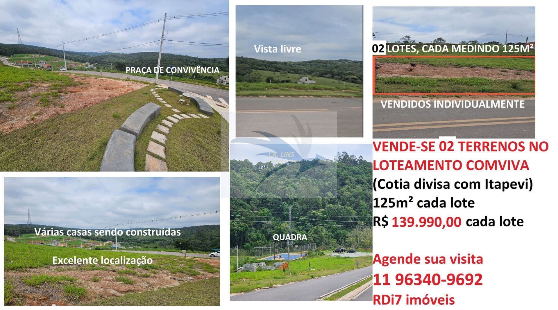Terreno em Loteamento pronto para construir