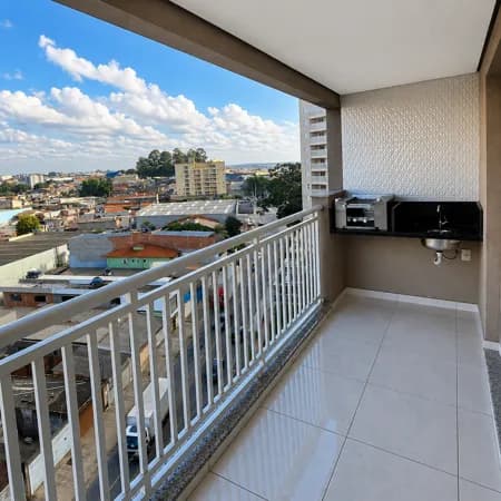 Apartamento 57m² | Varanda Gourmet