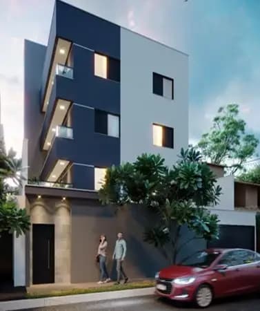 🔑 Apartamento com 82m² (Área garden com churrasqueira) - com elevador no Santa Mônica.