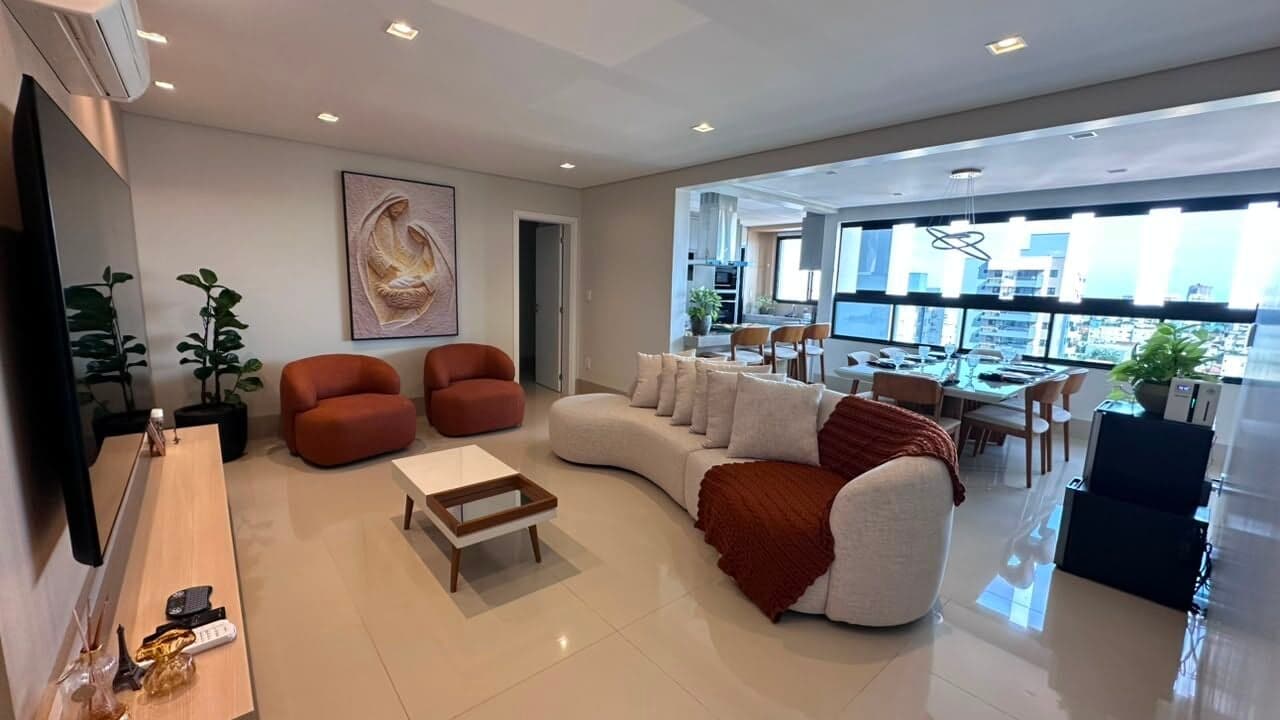 💠 Apartamento Alto padrão todo mobiliado, com eletrodomésticos e área de lazer completa.