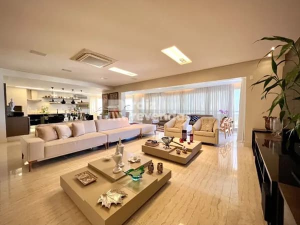 Apartamento no The Place, Setor Bueno, 378 m², 4 suítes, vista para o Parque Vaca Brava