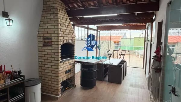 Cobertura com Planejados, 02 quartos (01 suíte) Área gourmet, 02 vagas - Permuta por Sobrado ! à venda em Santo André/SP