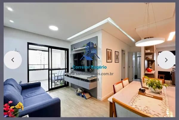 Apartamento Mobiliado com 023 quartos (01 suíte) Varanda Gourmet, Lazer e 02 Vagas à venda em São Bernardo do Campo/SP