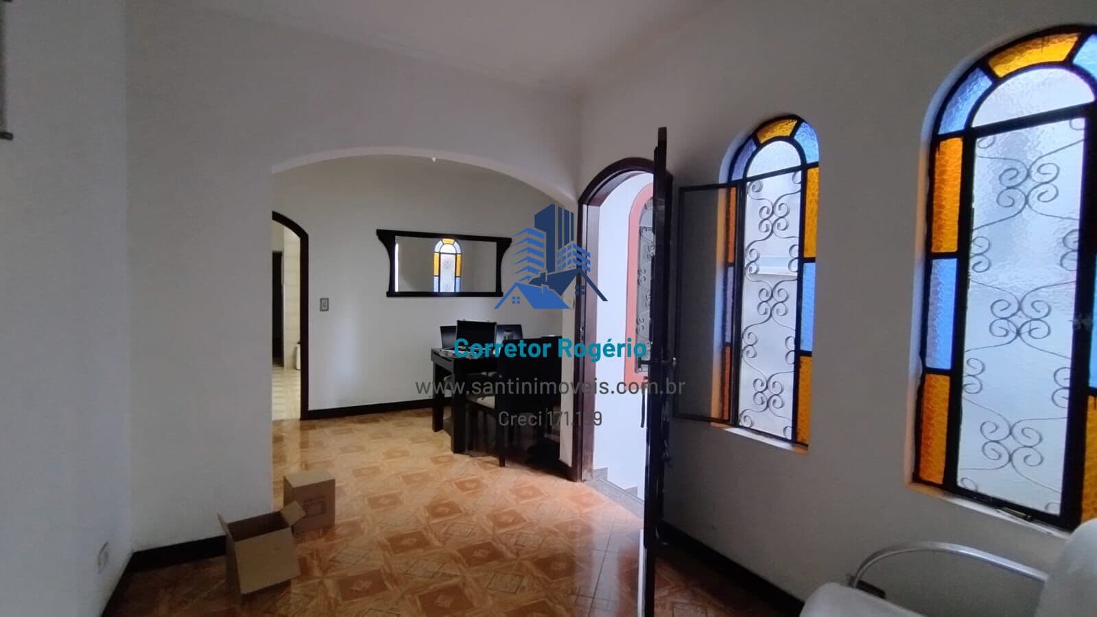 Casa Térrea + Edícula , Quintal, 03 Vagas Cobertas à venda na Vila Curuçá em Santo André/SP Por : R$ 695 mil