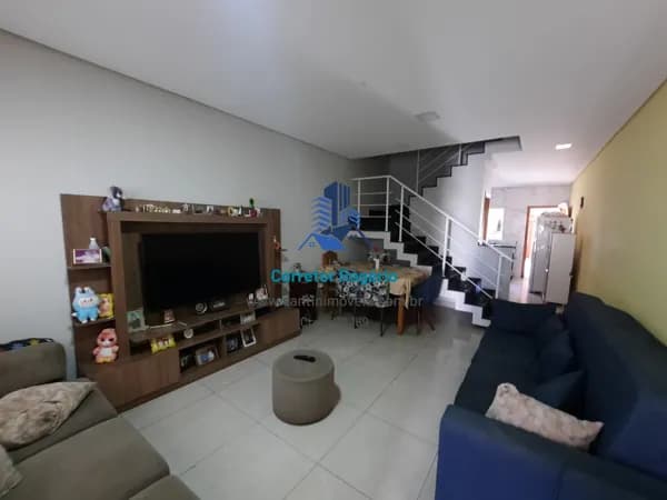 Sobrado + Edícula com 03 quartos(01 suíte) Área gourmet, Quintal , 03 Vagas à venda em Santo André/SP