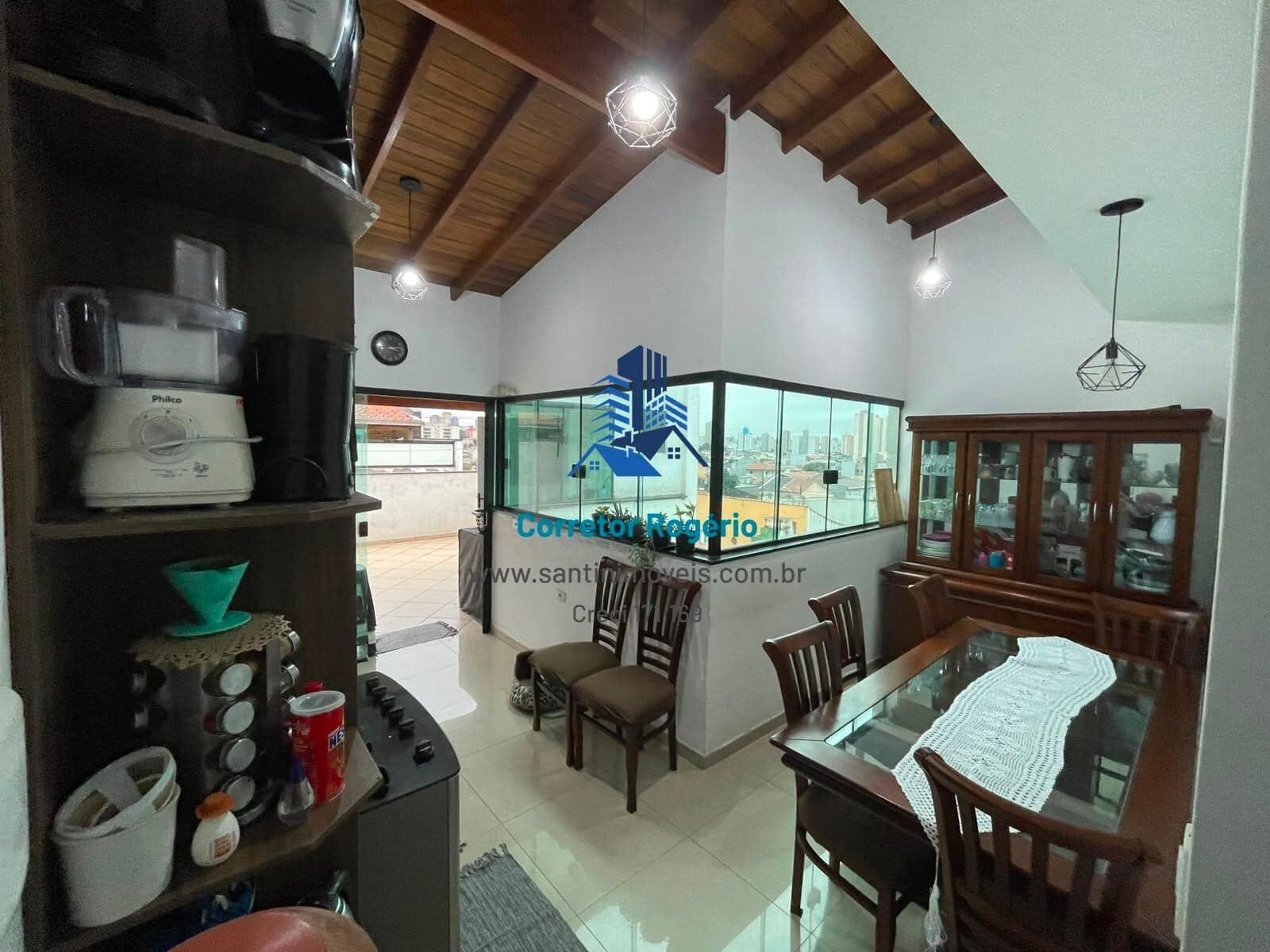 Belíssima Cobertura Mobiliada com 02 quartos, Área gourmet, Escritório, Fino acabamento, Vaga à venda em Santo André/SP