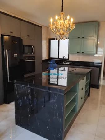Casa Mobiliada com Elevador, 03 quartos, Área gourmet, Fino acabamento, 05 vagas à venda em Santo André/SP