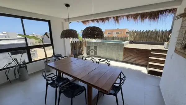 DUPLEX | ROTA DOS MILAGRES | ROOFTOP C/ PISCINA | 300m DA PRAIA DE MARCENEIRO