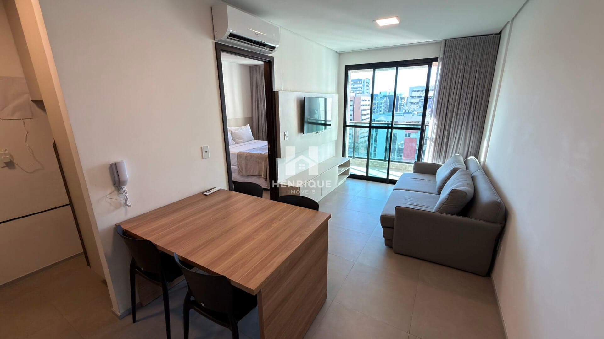 STUDIO MOBILIADO E DECORADO NA P.VERDE