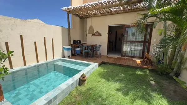 CASA MOBILIADA | ROTA DOS MILAGRES | 250M DA PRAIA | 2 SUÍTES