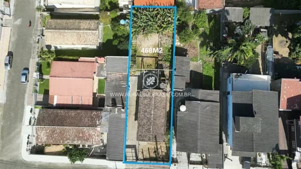 SC●CASA MISTA●TERRENO 468M2●AO LADO DO CENTRO DE CRICIUMA-SC
