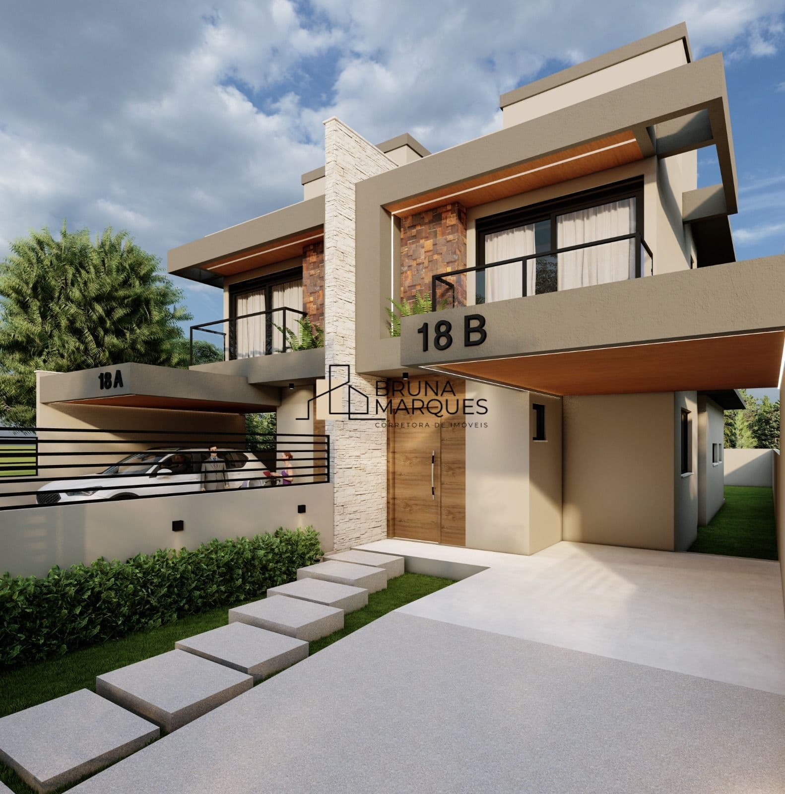 CASAS NOVAS À VENDA NO LOTEAMENTO ALAMEDA CEZZANE