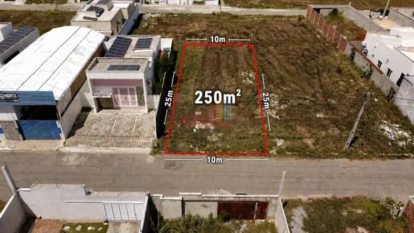 Terreno de 250m² no Loteamento Campos do Conde, Mossoró: Quitado e Pronto para Construir