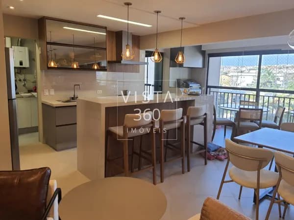APARTAMENTO MODERNO E SOFISTICADO À VENDA NO CONDOMÍNIO LA VIE | 103m² | 3 Dorms | Escritório – SWISS PARK CAMPINAS/SP