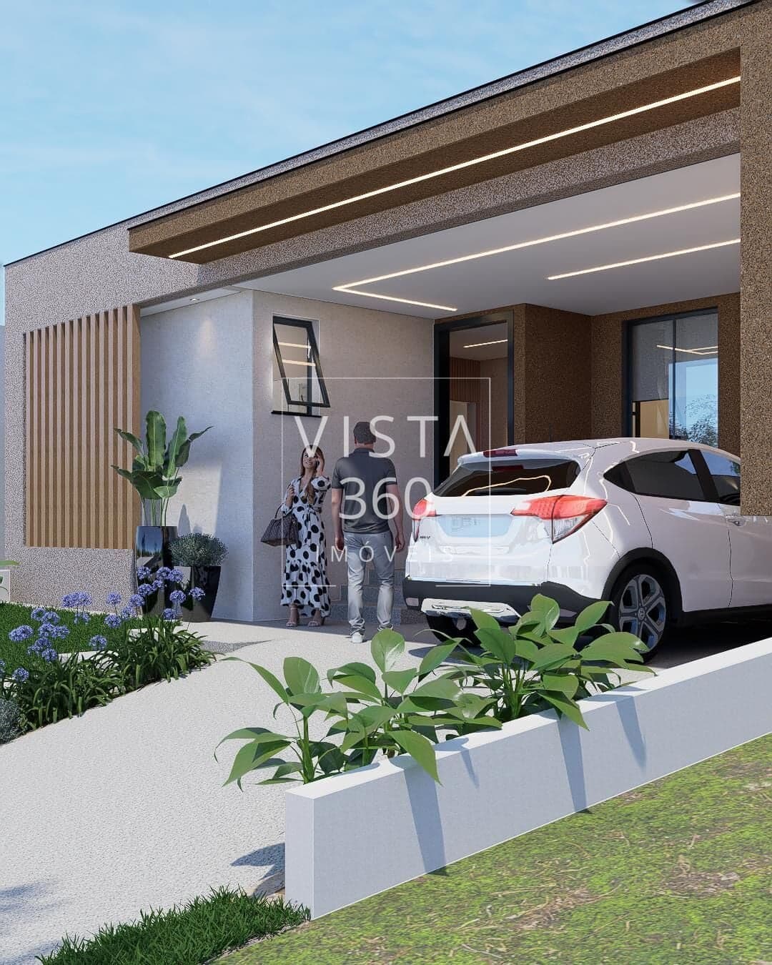CASA TÉRREA NOVA À VENDA NO SANTORINI RESIDENCIAL CLUB EM PAULÍNIA/SP
