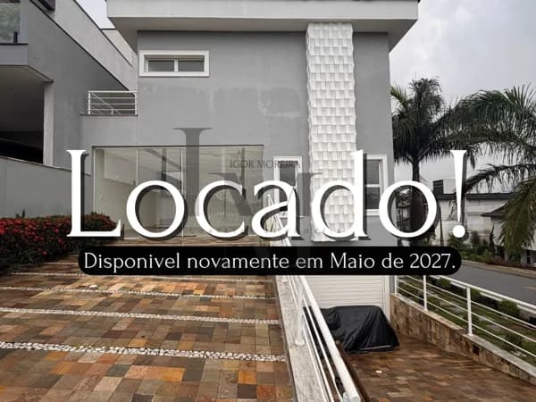 Casa Alto Padrão Para Locação, Dentro do Condomínio Aruã Brisas