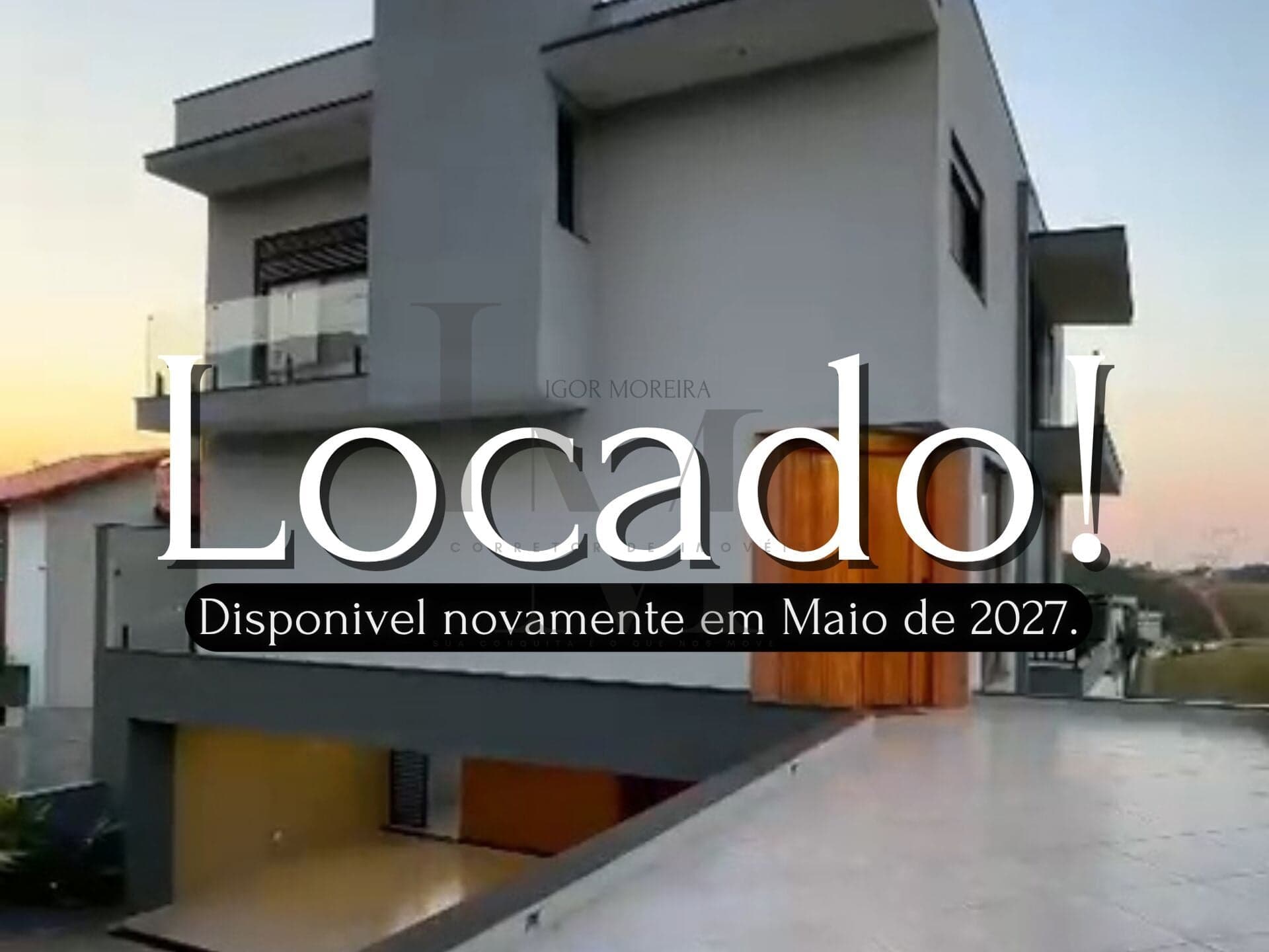 Casa Alto Padrão Para Locação, Dentro do Condomínio Aruã Brisas