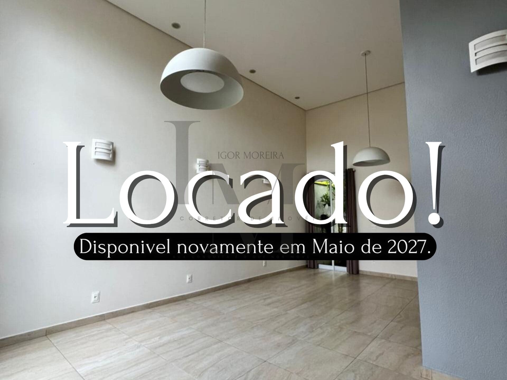 Casa Alto Padrão Para Locação, Dentro do Condomínio Aruã