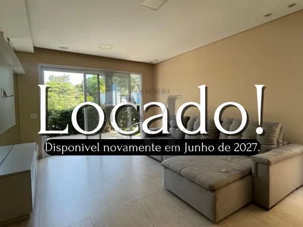 Casa Alto Padrão à Locação, Dentro do Condomínio Aruã