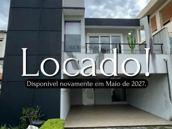 Casa Alto Padrão Para Locação, Dentro do Condomínio Aruã