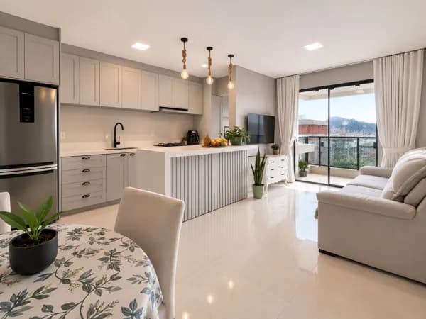 Excelente Apartamento com 2 Suítes no Bairro Fazenda em Itajaí SC