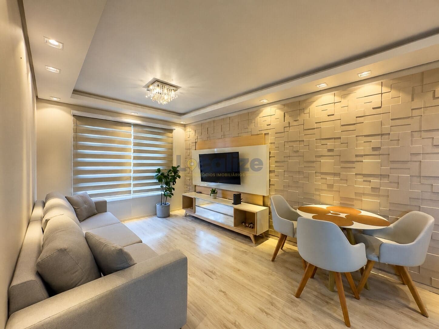 Este é um apartamento no Life Park, totalmente mobiliado, com três dormitórios
