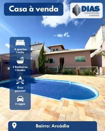 Casa em Conselheiro Lafaiete - Arcádia