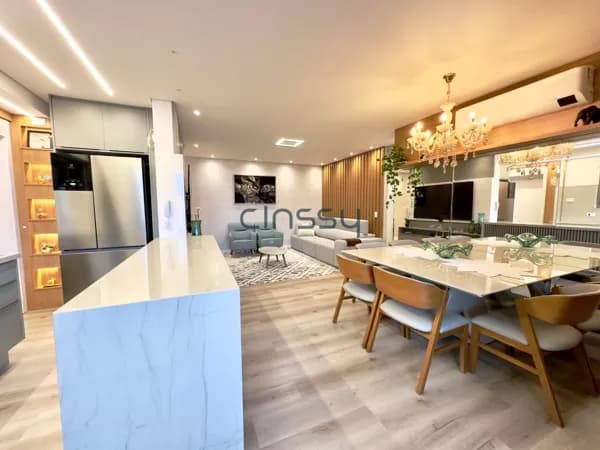 Bosco Centrale | 100% mobiliado | 3 Quartos (2 suíte) | 2 Vagas paralelas