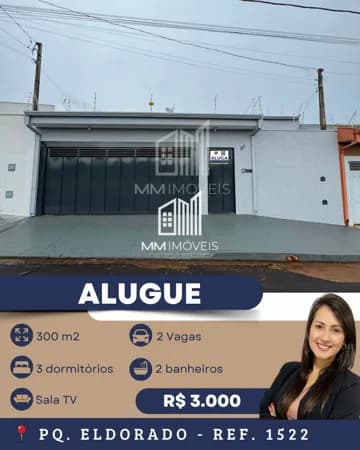 Casa para locação no Eldorado