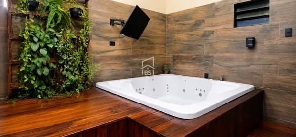 Casa com hidromassagem