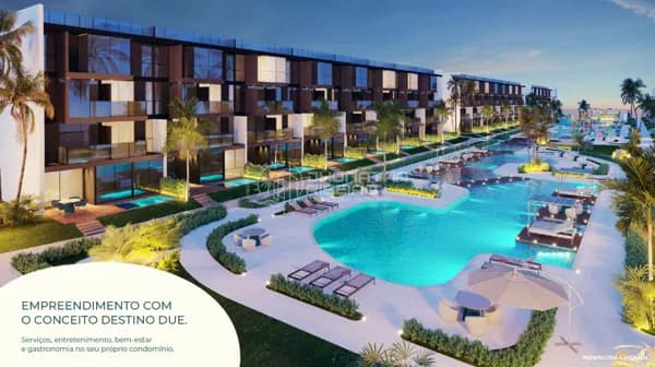 Apartamento à venda em Muro Alto com 105,71m², 2 Quartos, Piscina Privativa e 2 Vagas - Naturê Eco Residência