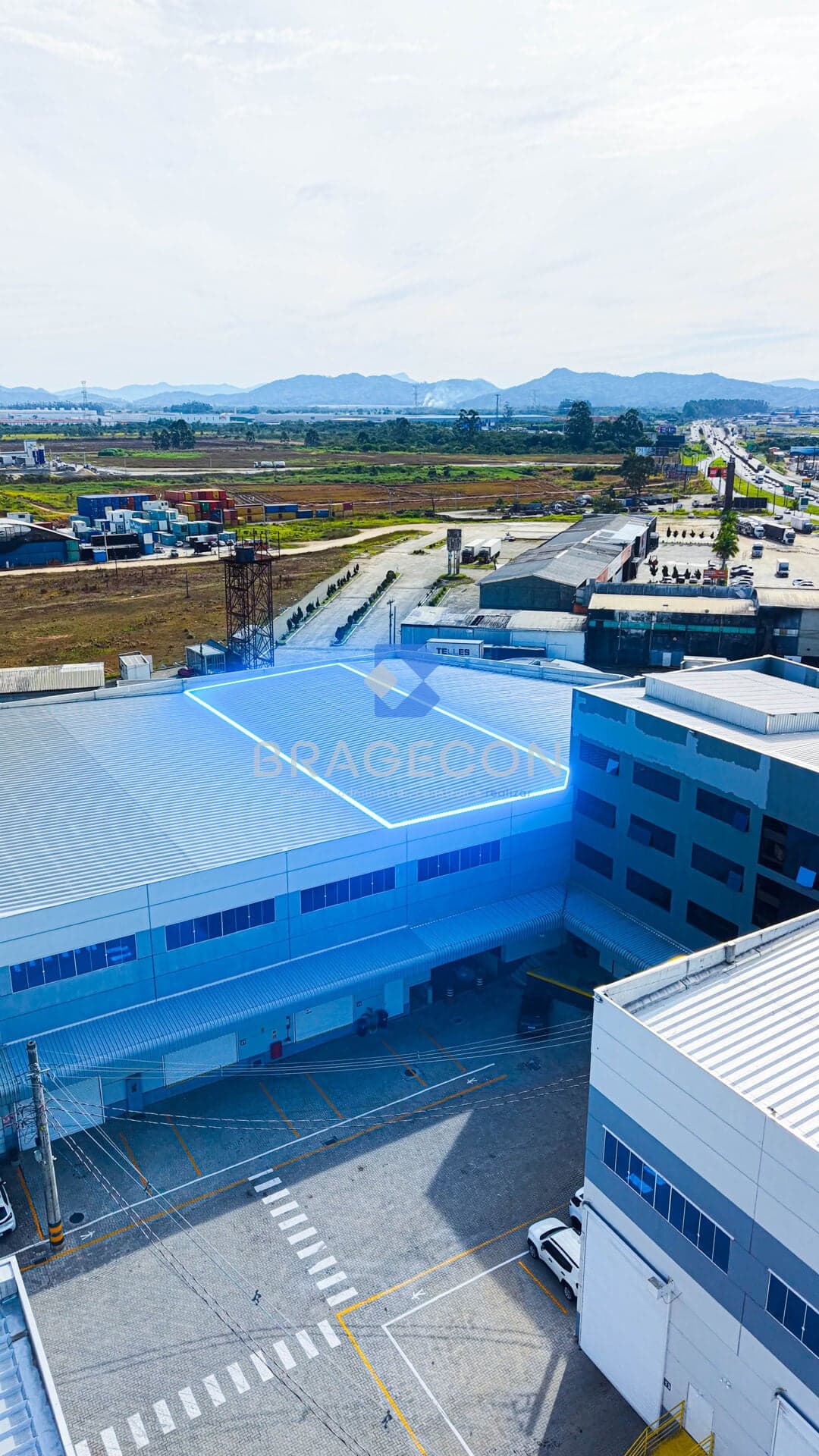 Pavilhão/Galpão Industrial em Canhanduba, Itajaí/SC