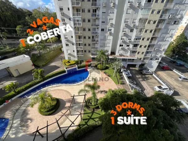 Apartamento 3 Dormitórios com Suíte e 2 Vagas no Vivare Jardim Itália